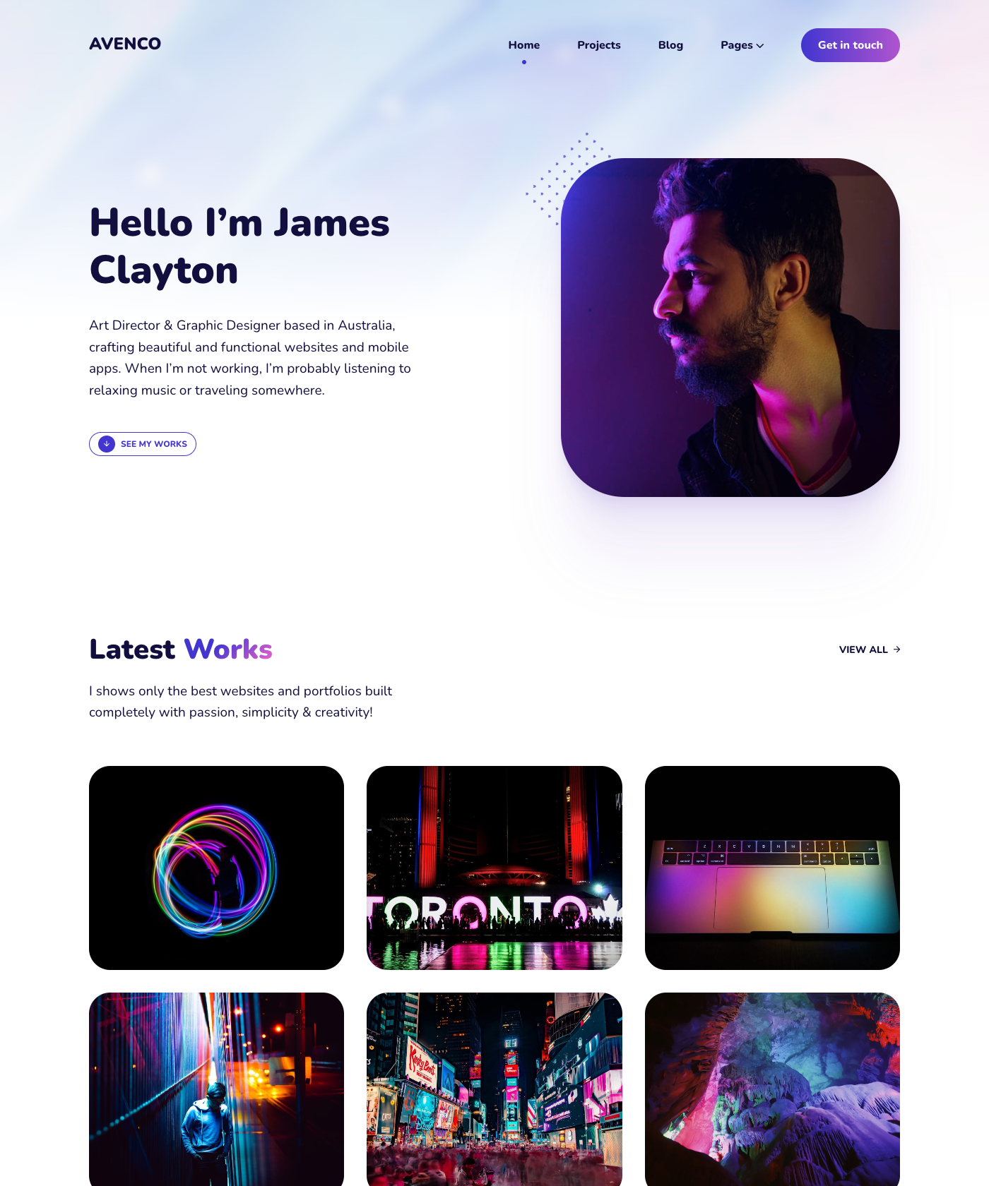 Screenshot of Avenco