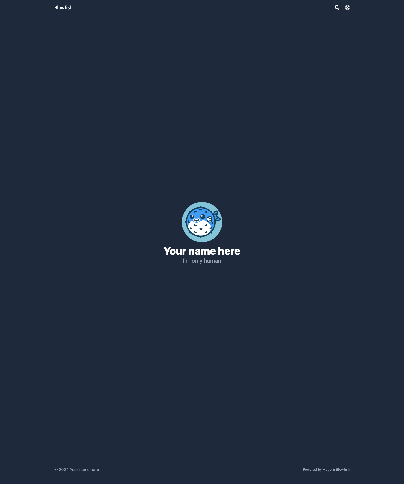 Screenshot of Blowfish_template