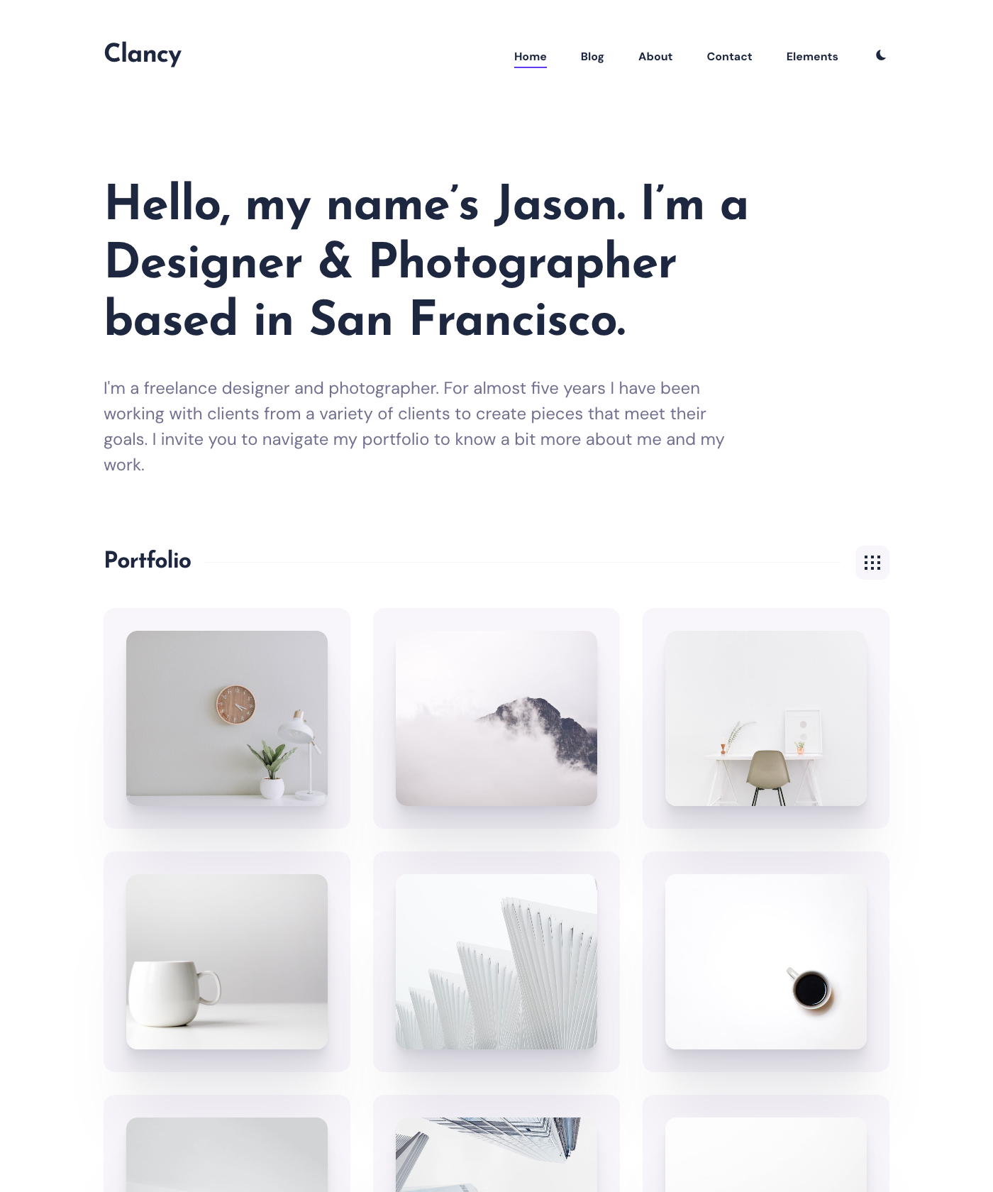 Screenshot of Clancy