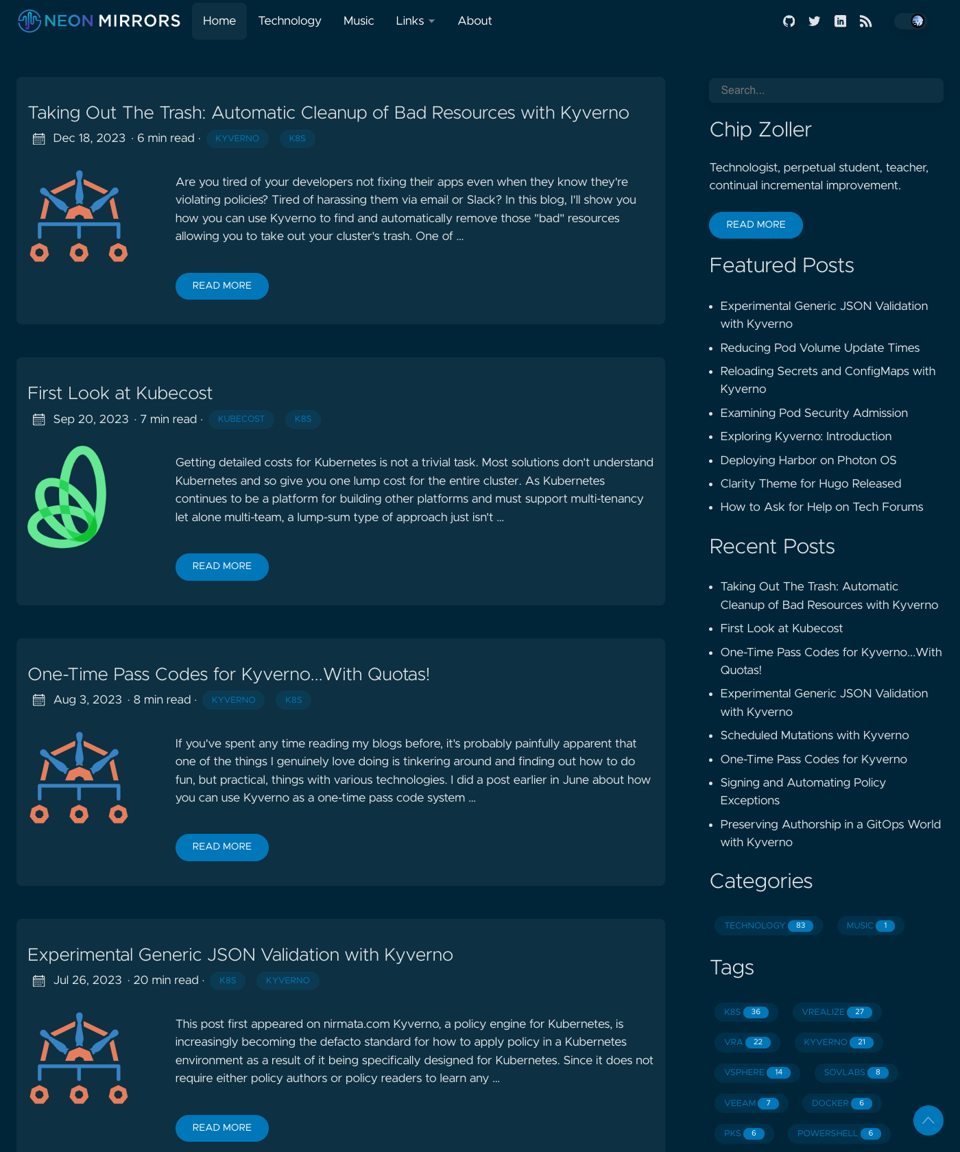 Screenshot of Hugo Clarity