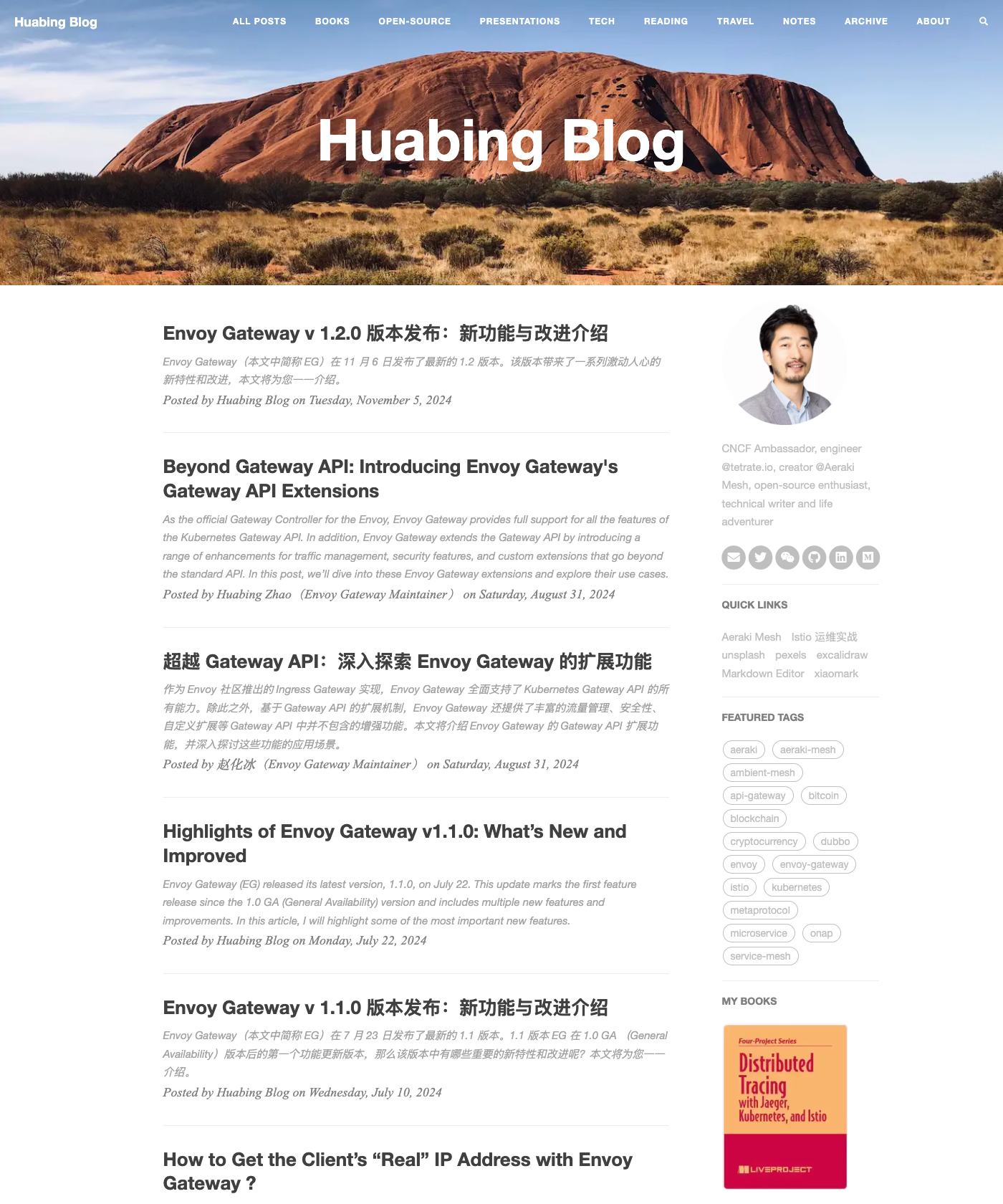 Screenshot of Hugo Theme Cleanwhite