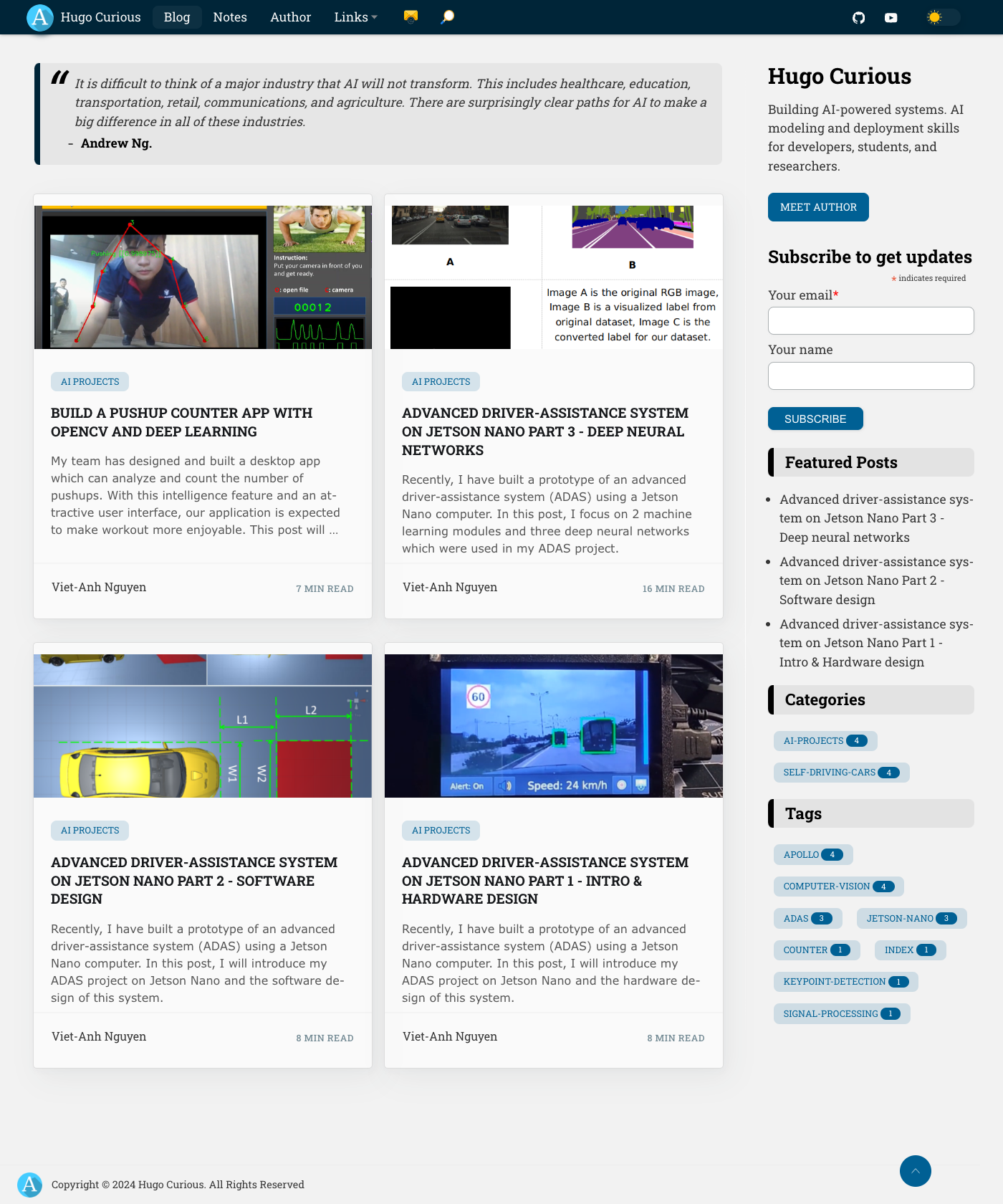 Screenshot of Hugo Curious