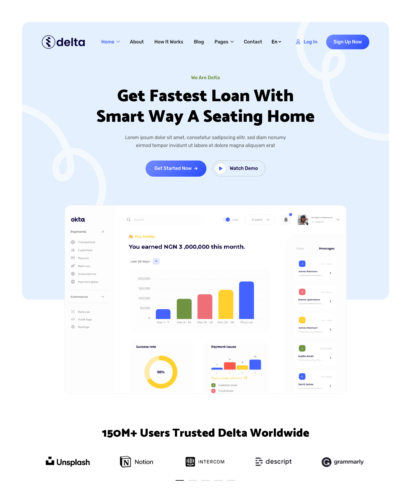 Screenshot of Delta Hugo