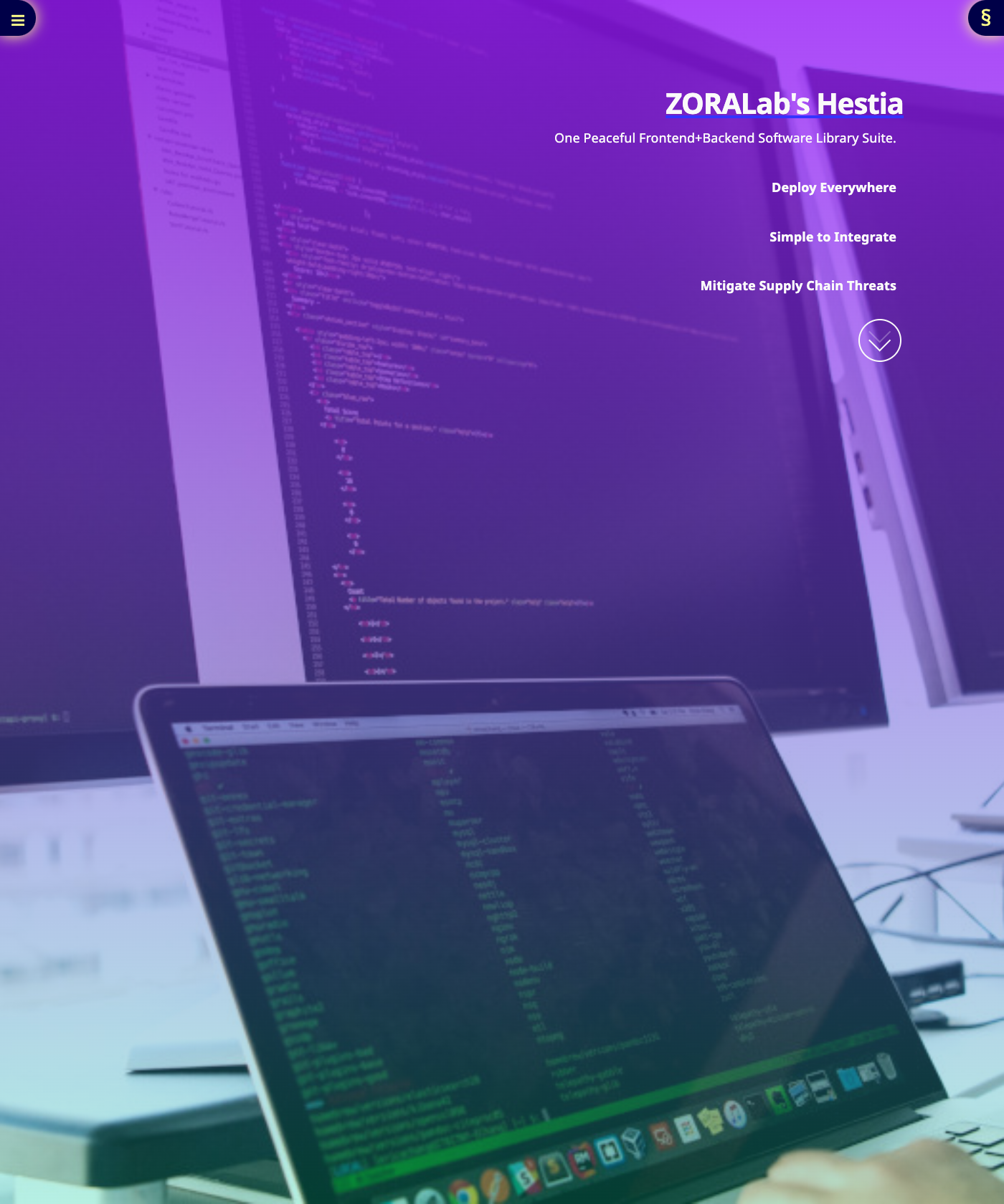 Screenshot of DemoHestia