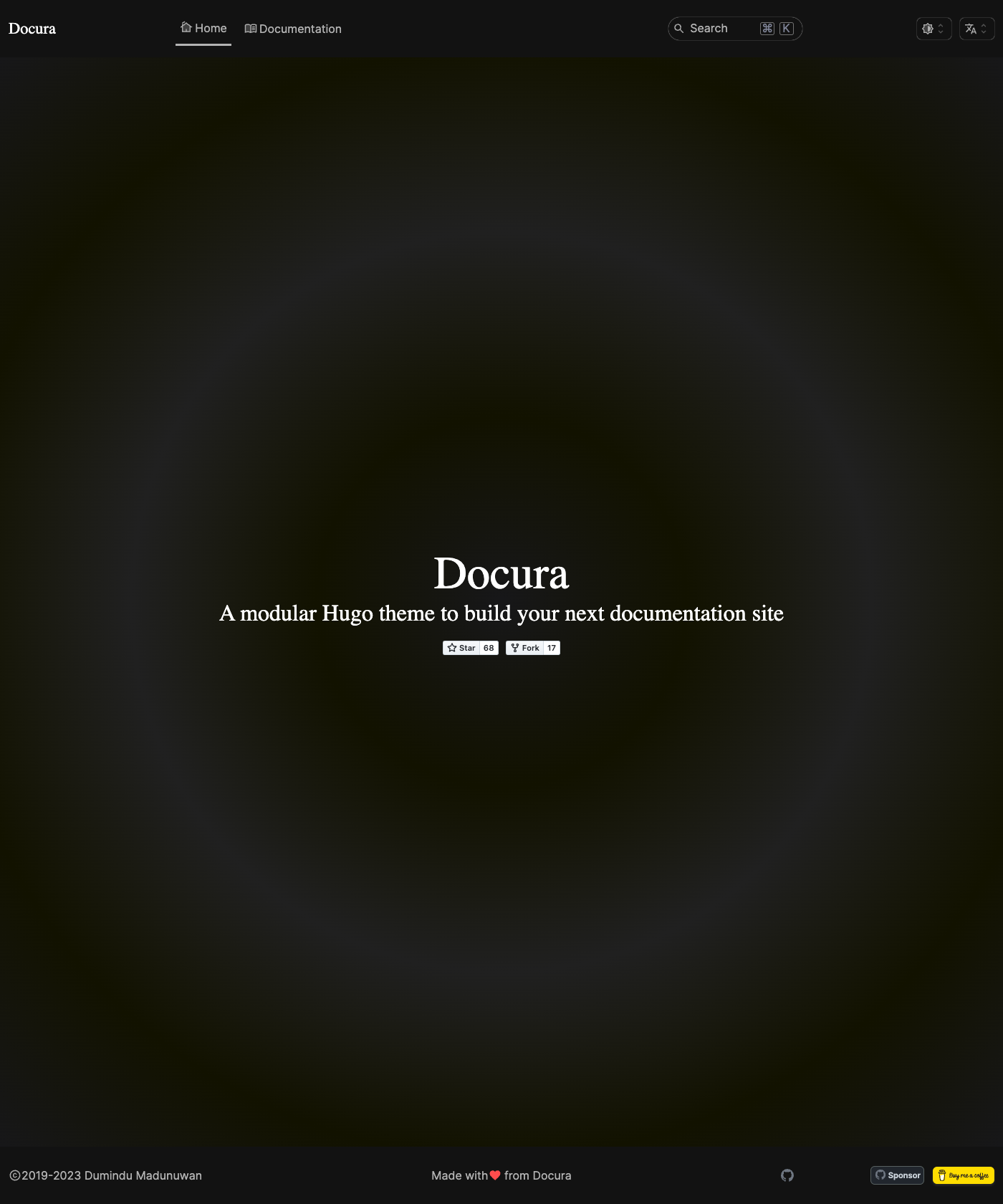 Screenshot of Docura