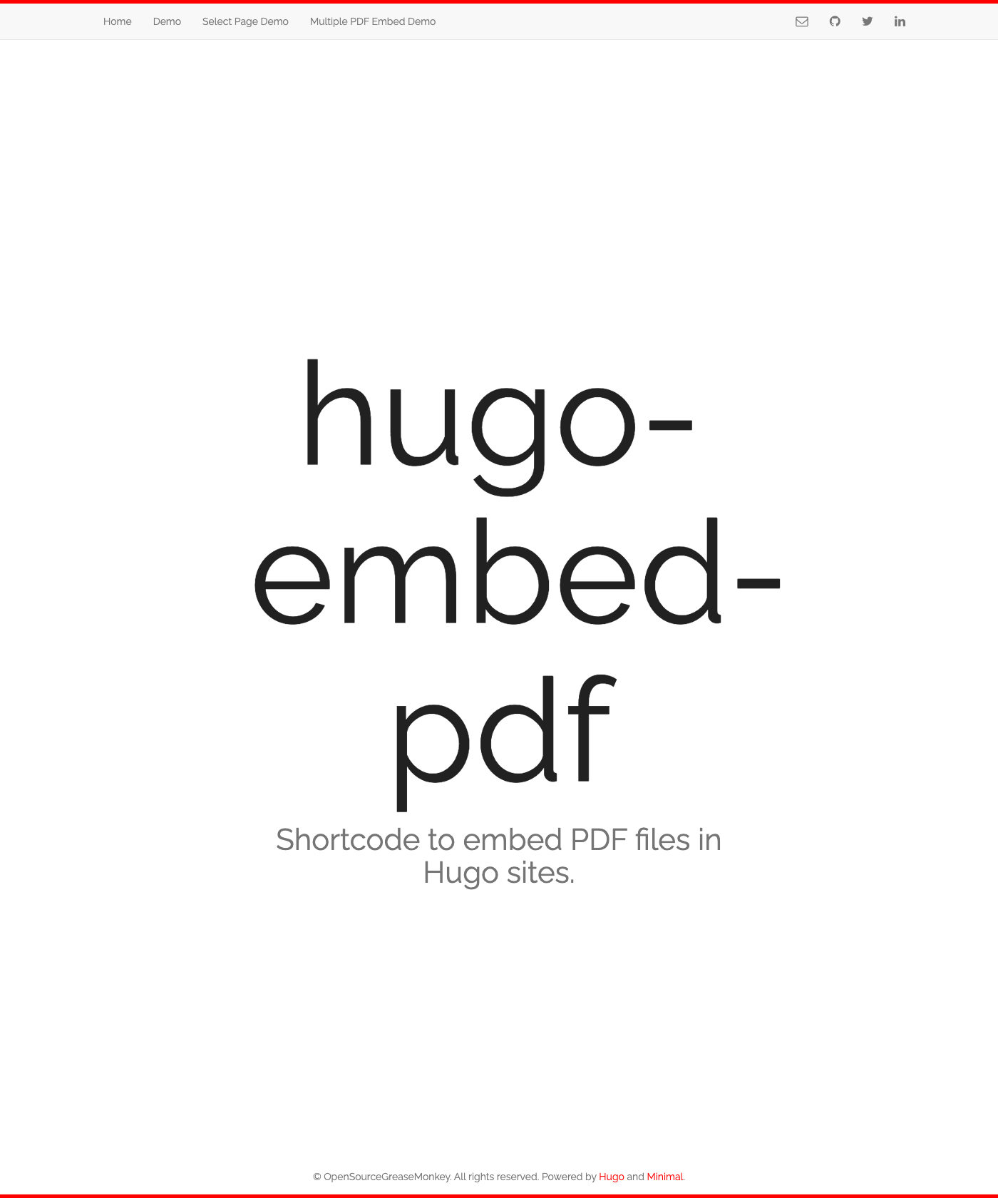 Screenshot of Hugo Embed Pdf Shortcode