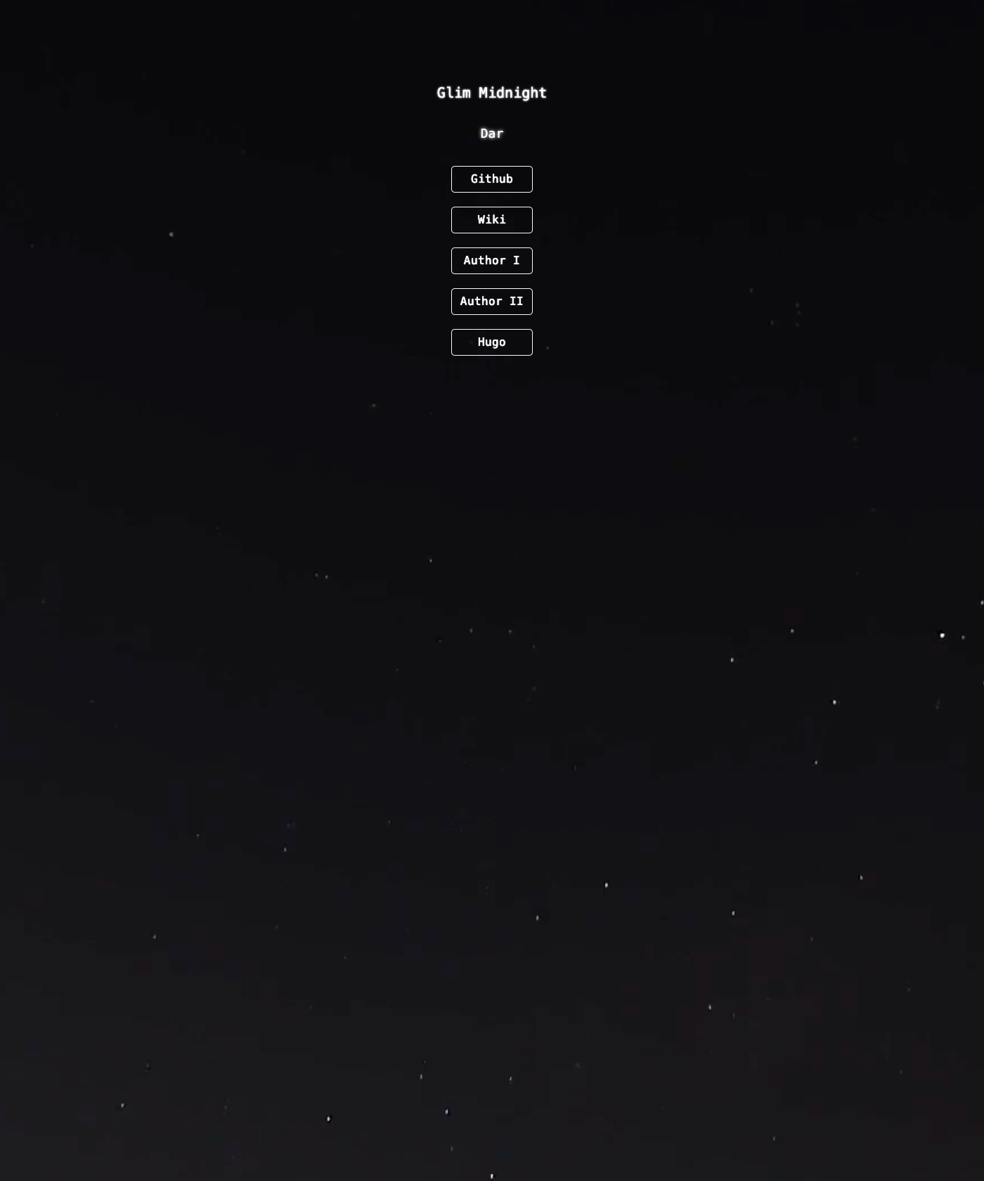 Screenshot of Glim Midnight