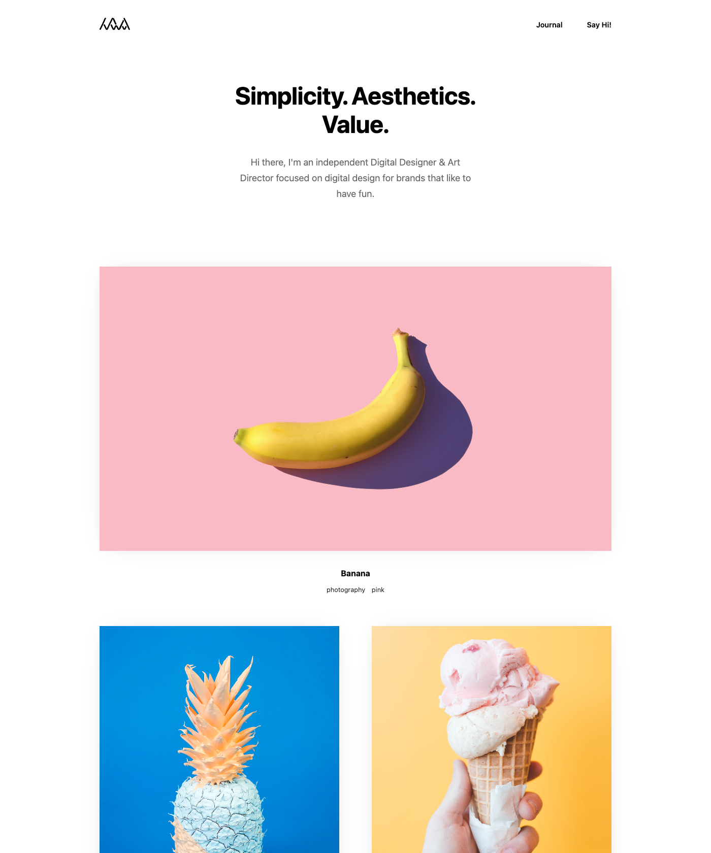 Screenshot of Gridsome Forestry Starter