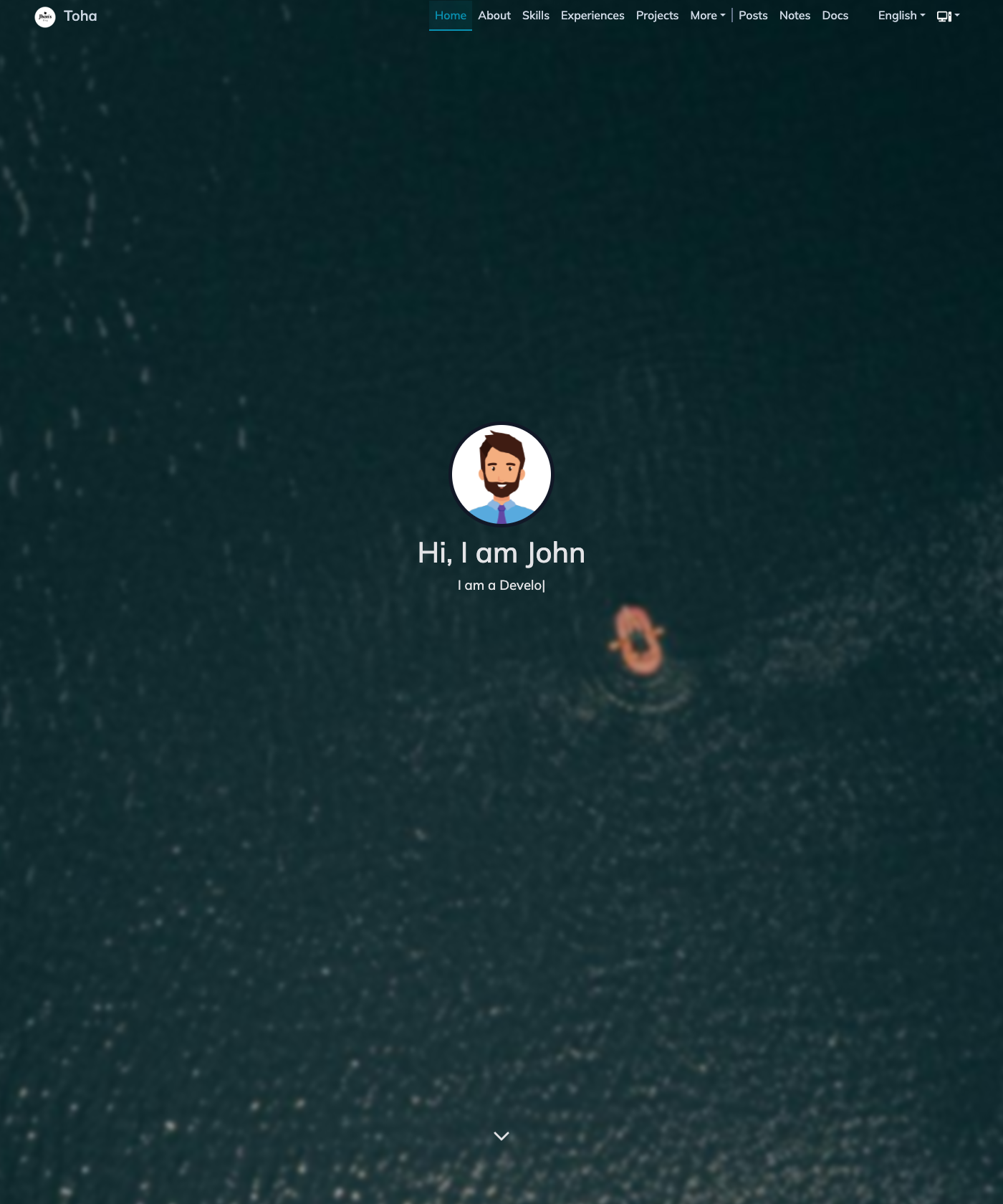 Screenshot of Guides