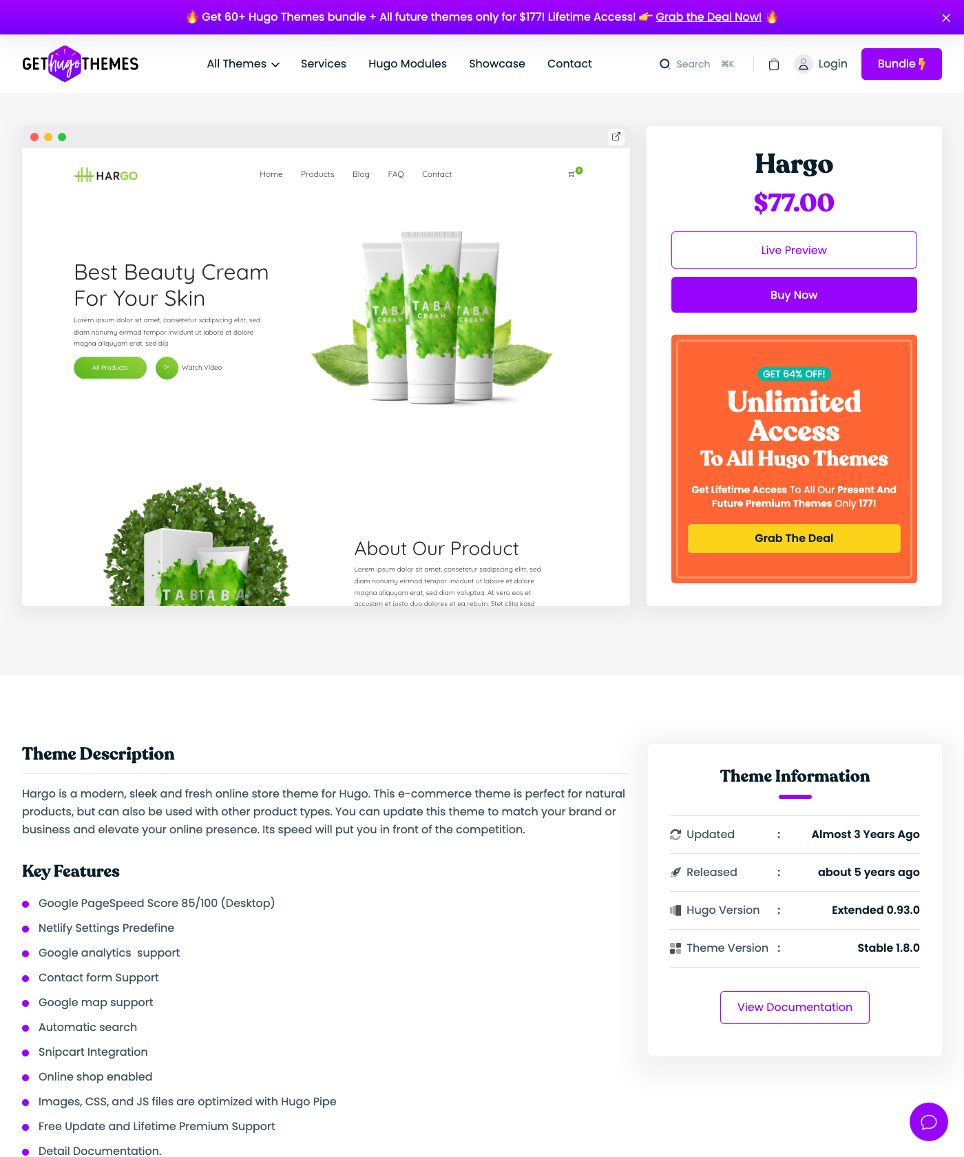 Screenshot of Hargo Hugo