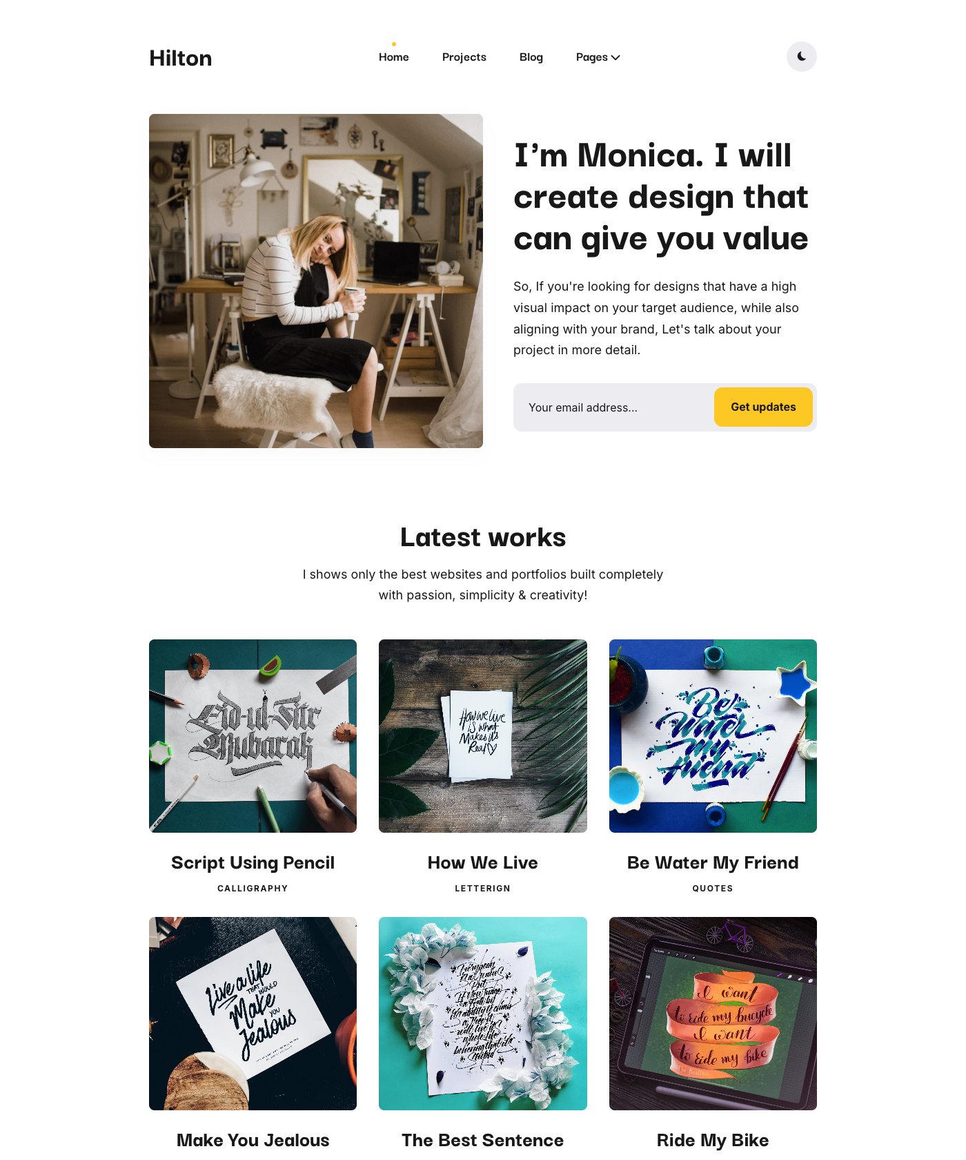 Screenshot of Hilton