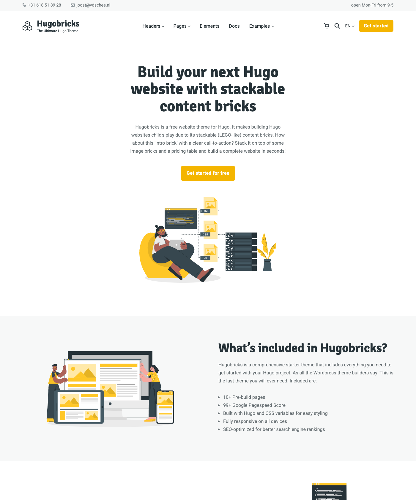 Screenshot of Hugobricks