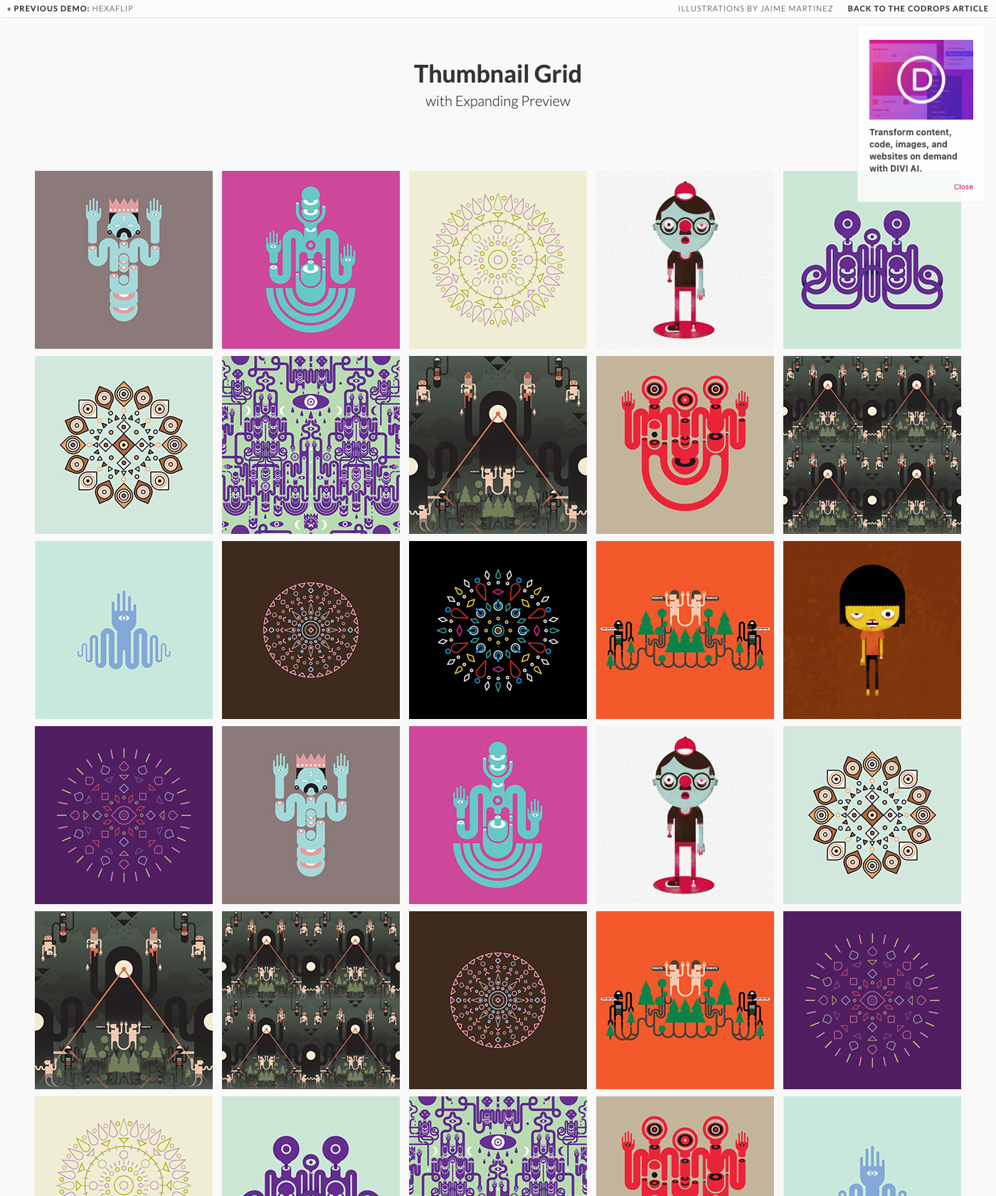 Screenshot of Hugrid