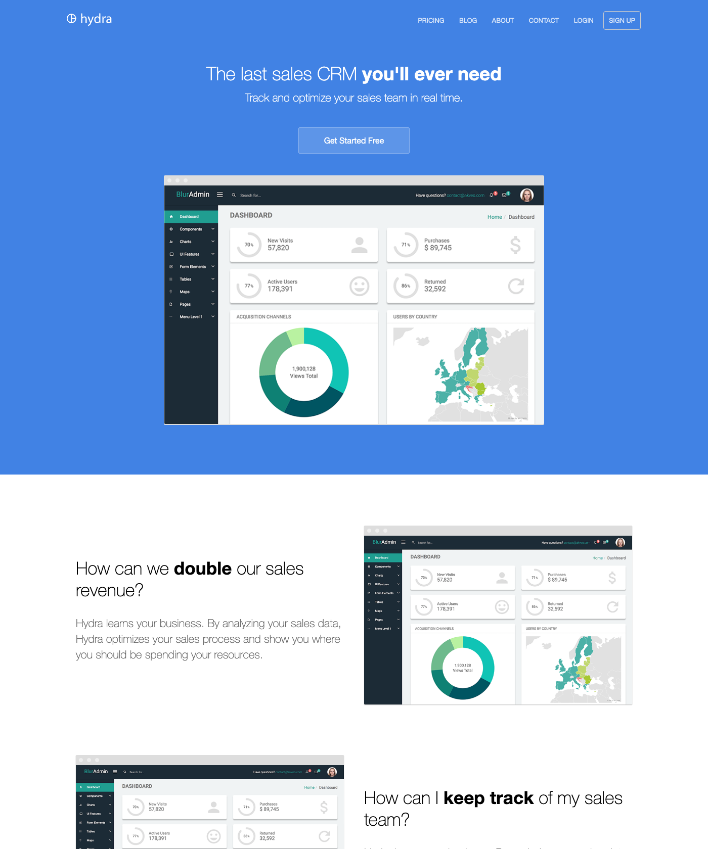 Screenshot of Hugo Hydra