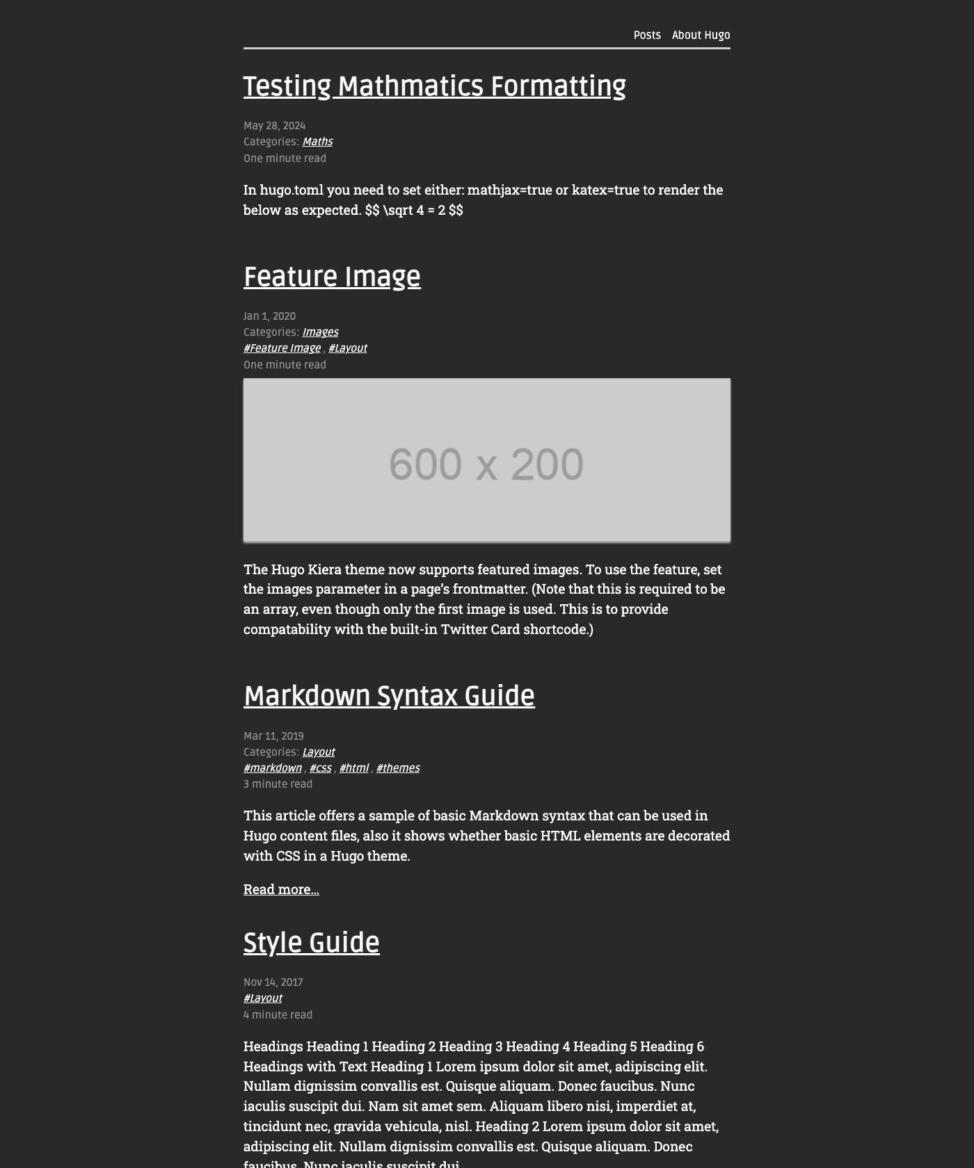 Screenshot of Hugo Kiera