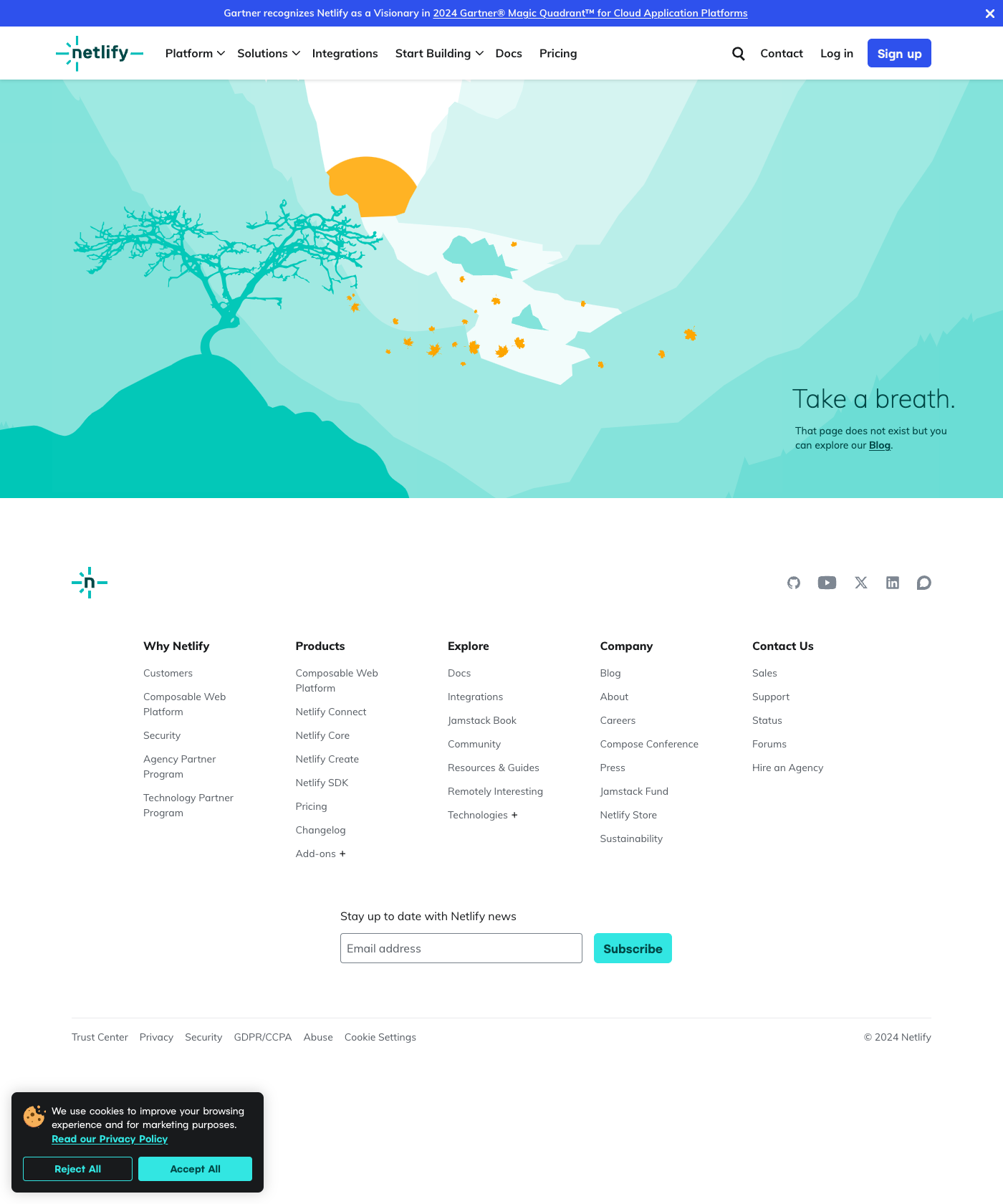 Screenshot of Netlify Statuskit