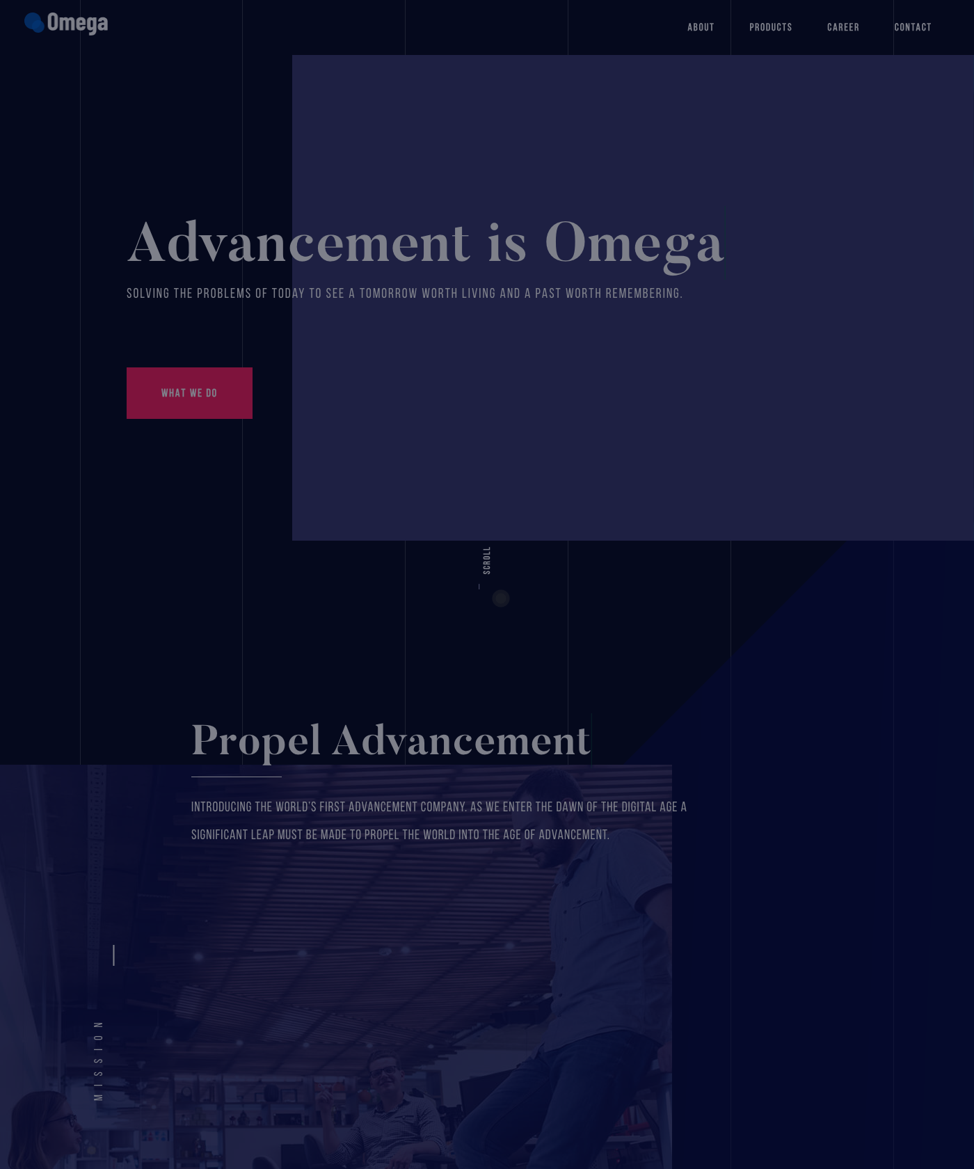 Screenshot of Omega Hugo