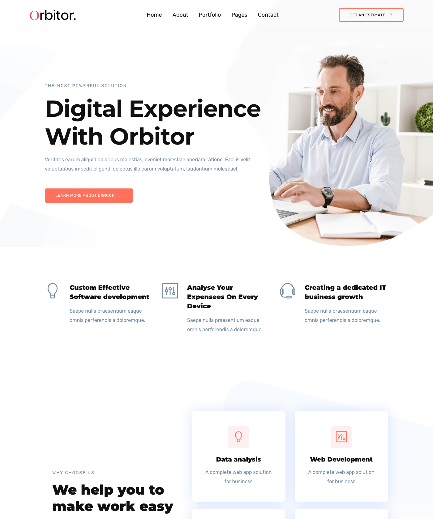 Screenshot of Orbitor Hugo