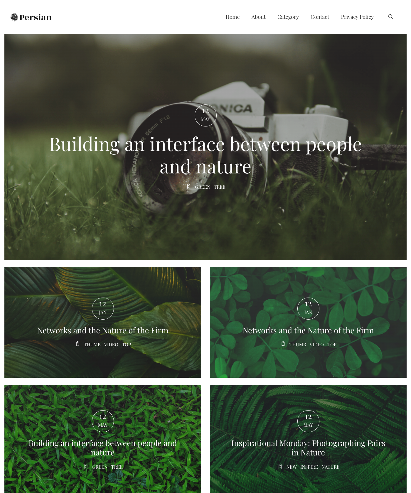 Screenshot of Persian