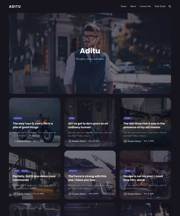 Screenshot of Aditu