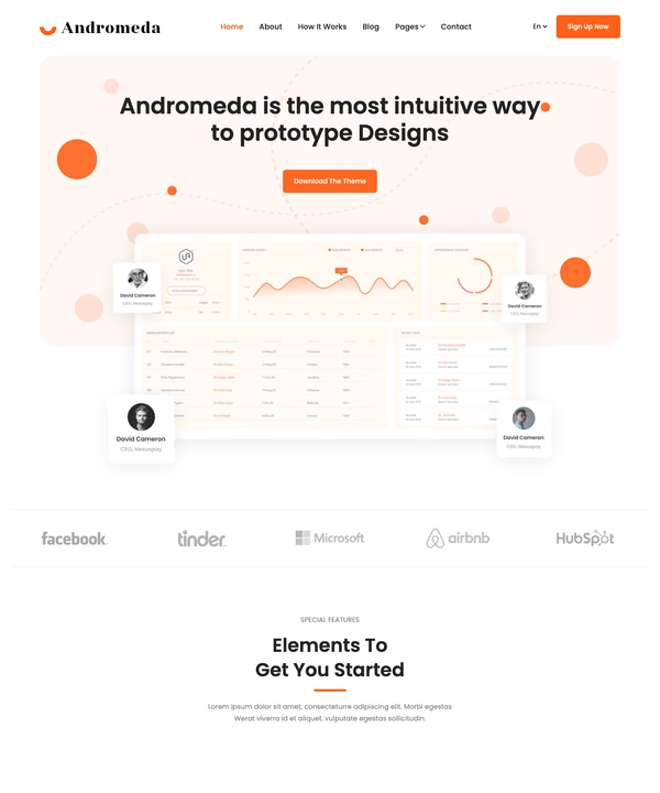 Screenshot of Andromeda Hugo