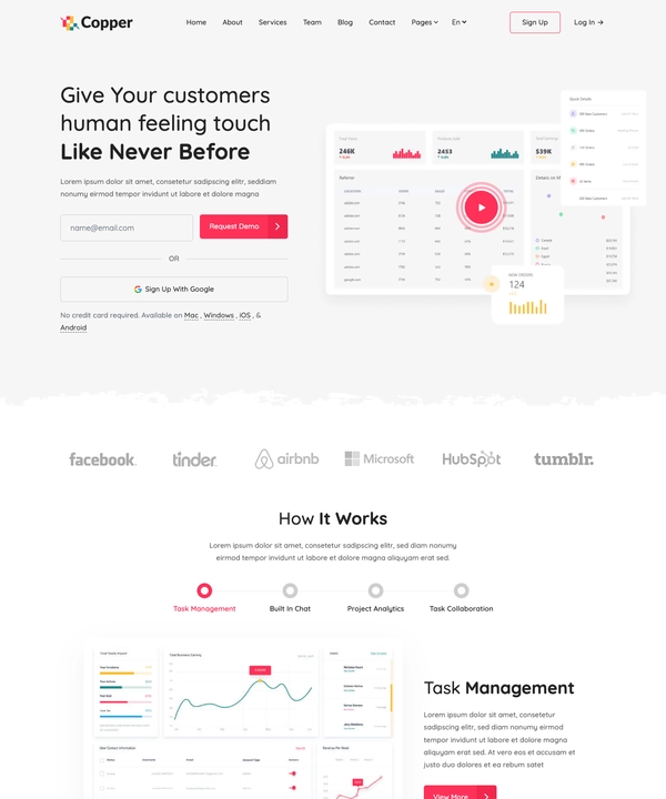 Screenshot of Copper Hugo