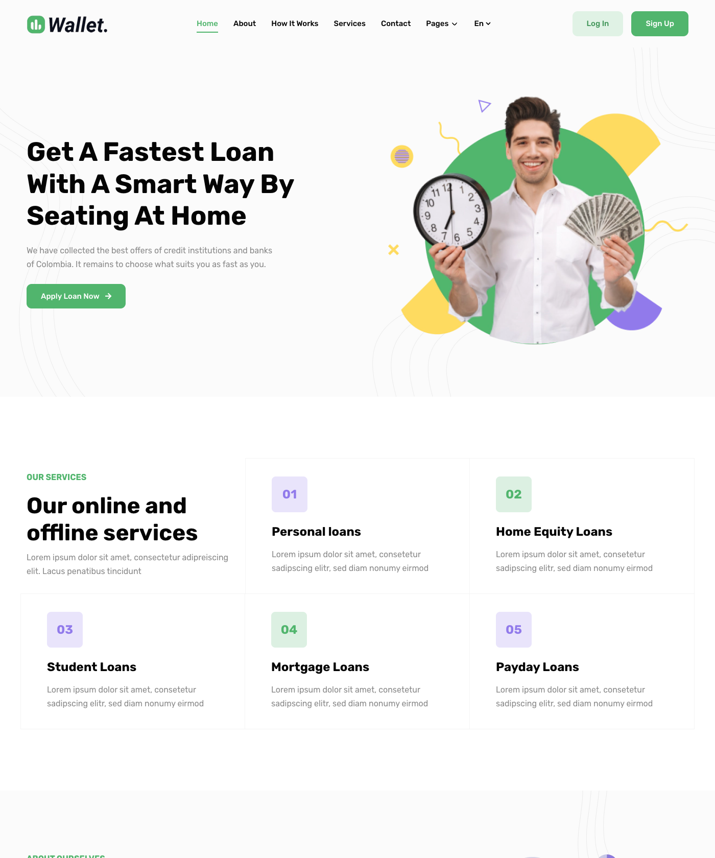 Screenshot of Wallet Hugo